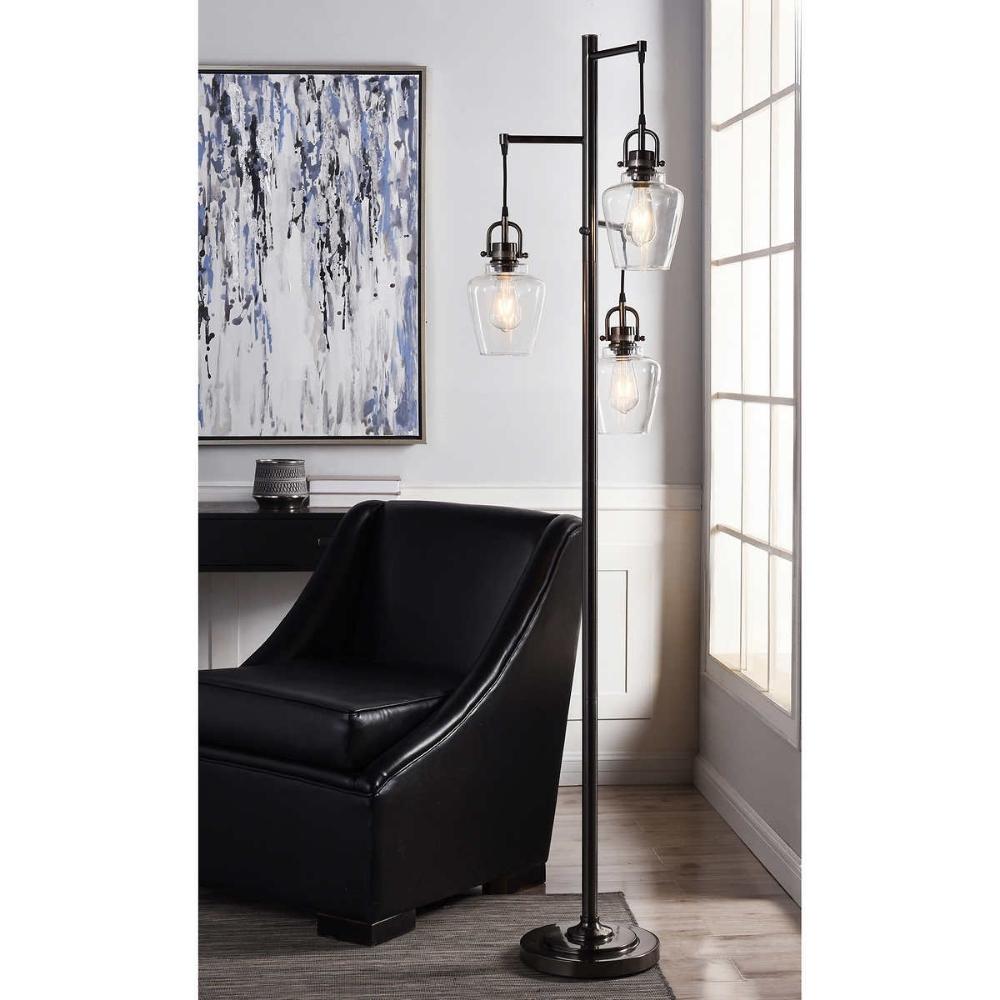 Basia - Modern floor 3 – CHAP lamp, bulbs Aubaines