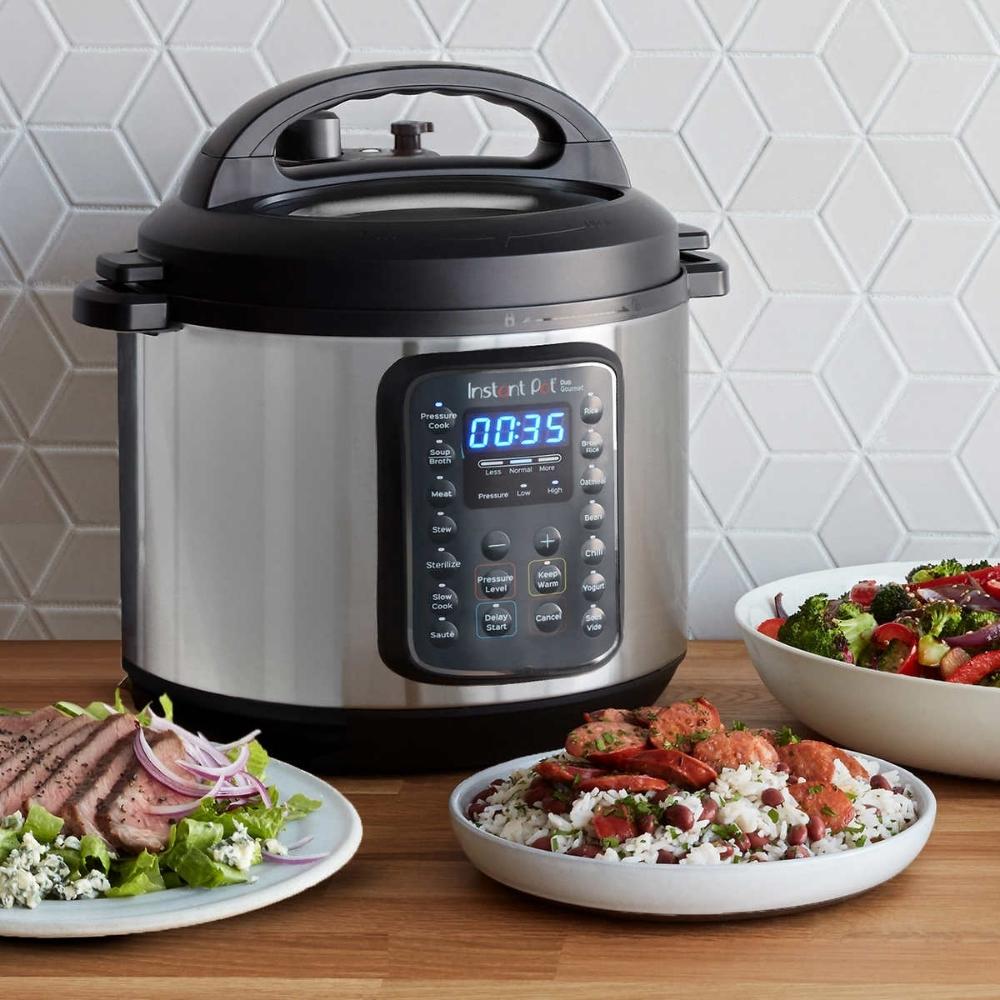 Instant Pot Duo Gourmet 9 in 1 Multi-Use Electric Pressure Cooker 5.7L