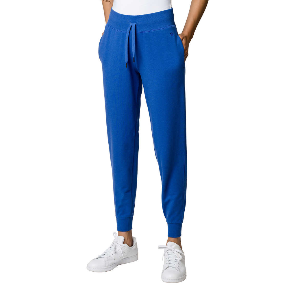 Tuff Athletics Women's Waistband Zipper Pocket Tight pant M/Tri-Space Dye 