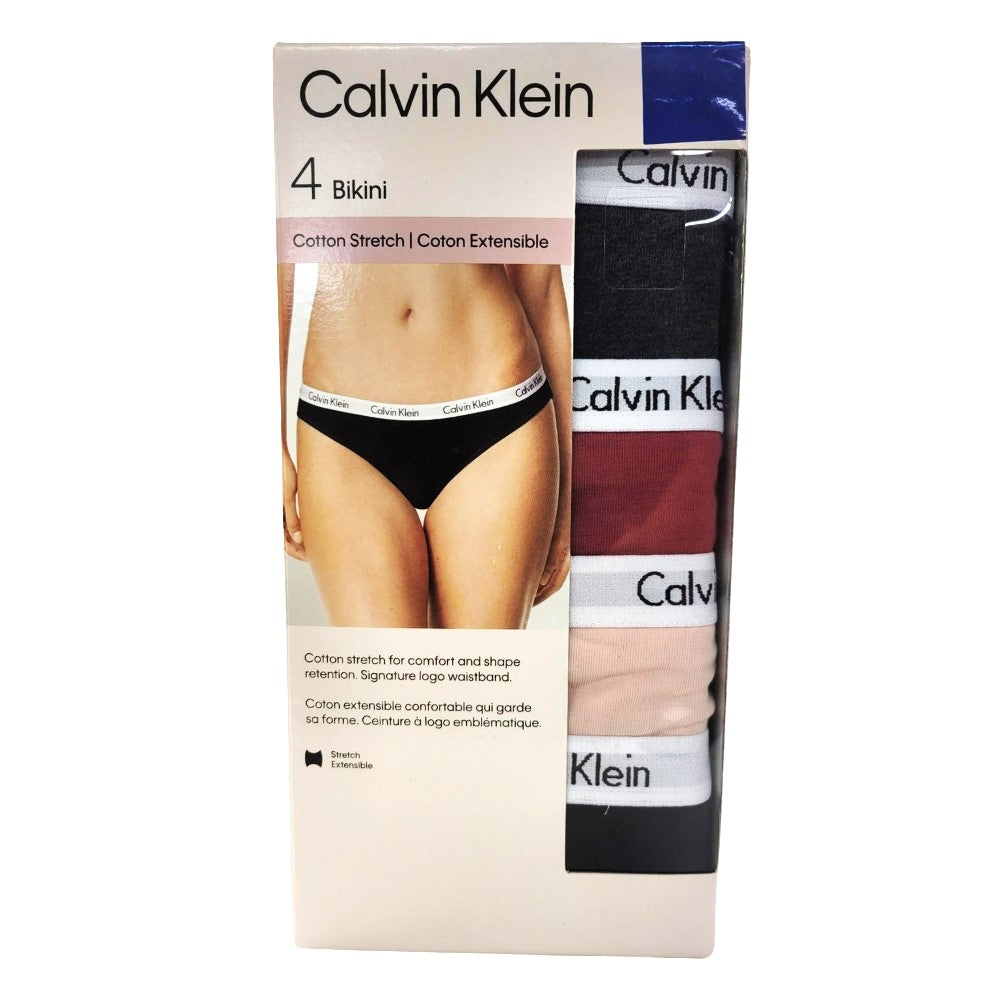 Calvin Klein Women's Bikini Brief, 4 Pack