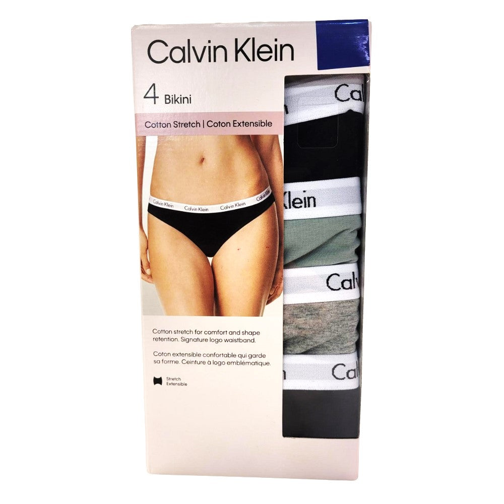 Calvin Klein Women's Bikini Brief, 4 Pack