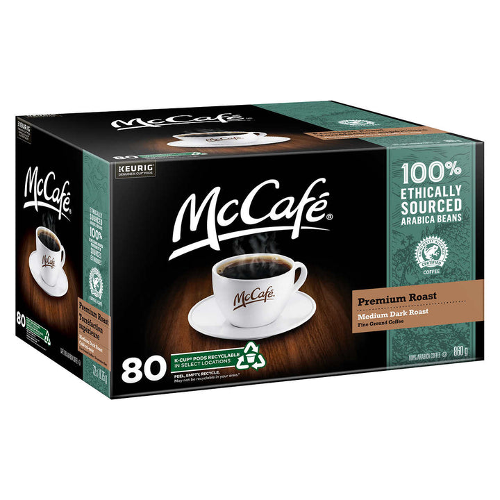 McCafé - Coffee K-Cup Pods, 80 units - Premium Roast