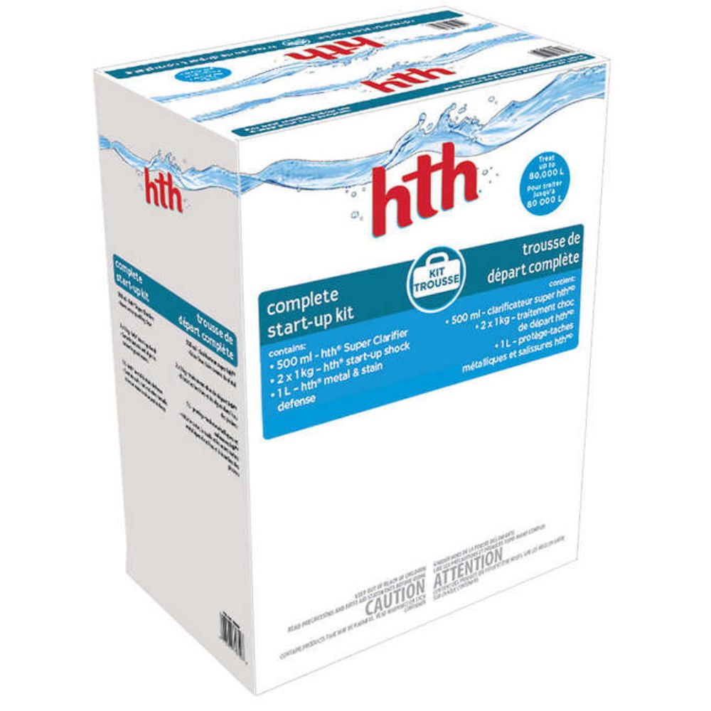 HTH - Trousse de départ complète pour piscine