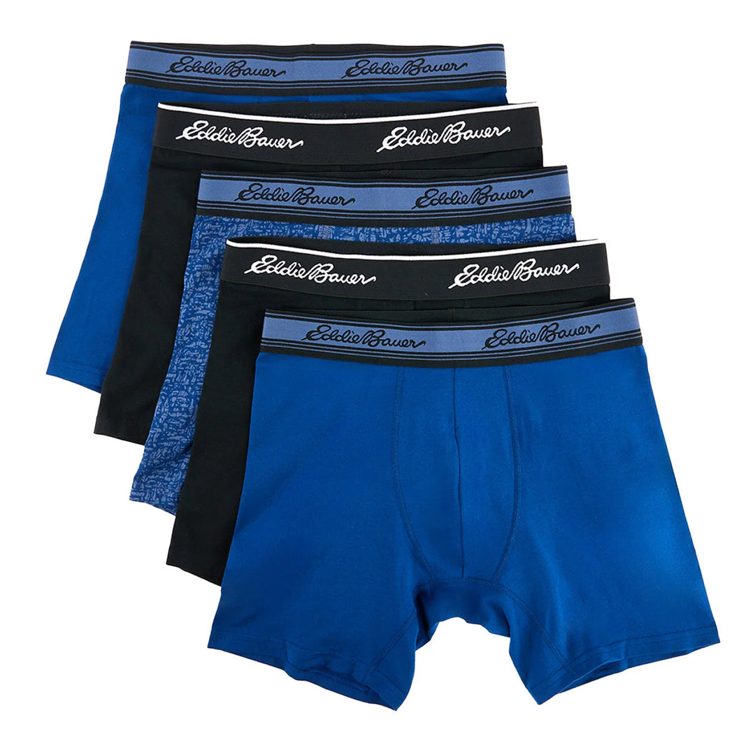 Eddie Bauer - Caleçon (de style boxer), paquet de 5