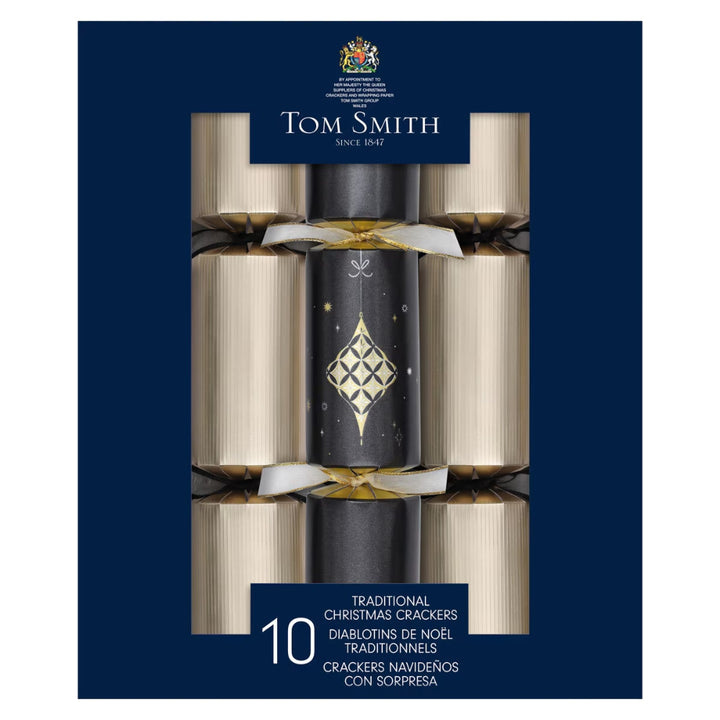 Tom Smith Deluxe Christmas Crackers - 10-Pack