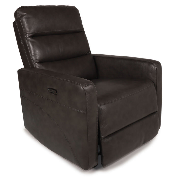 Gilman Creek Furniture Contemporary Swivel Power Recliner