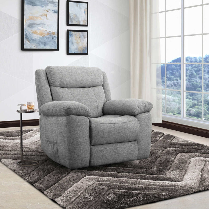 Searly Aria – Fauteuil releveur en tissu gris