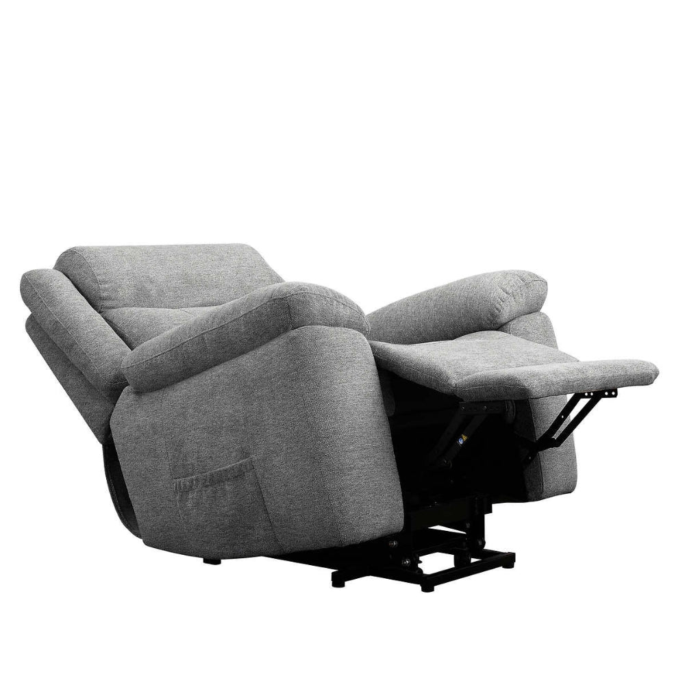 Searly Aria Gray Fabric Lift Chair