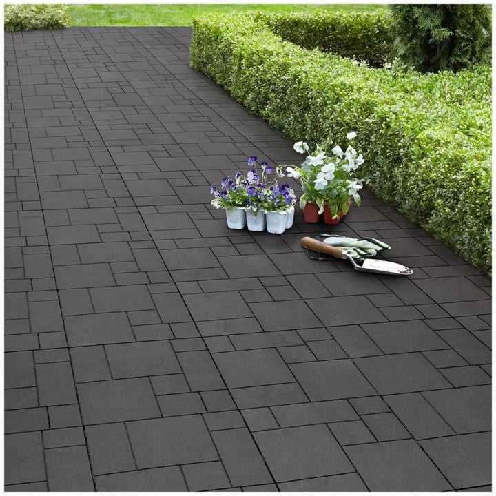 Multy Home - Lot de 10 carreaux de mosaïque pour terrasse