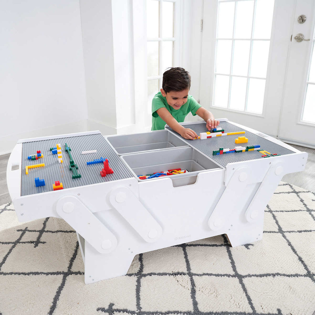 KidKraft - Briques de construction Play N Store Mega Table