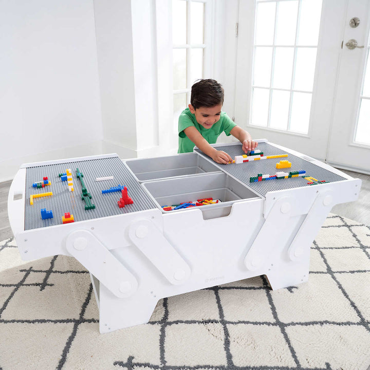 KidKraft - Briques de construction Play N Store Mega Table