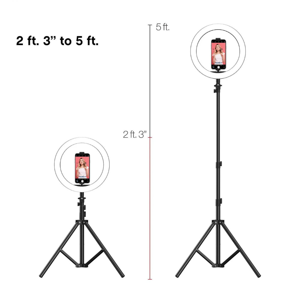 Ergopixel - LED Ring Light Set with Adjustable Tripod