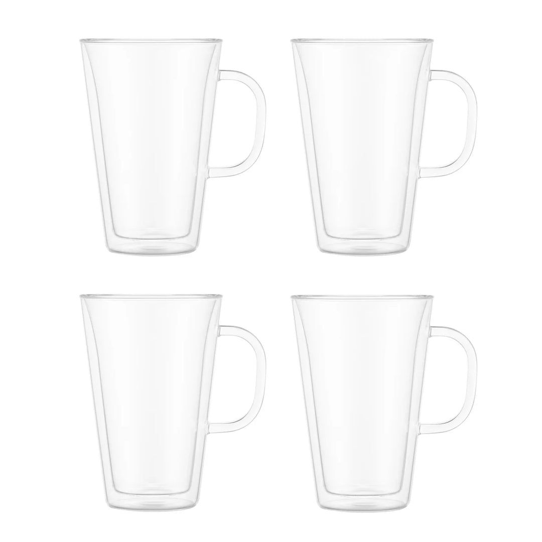 Bodum 4-Piece Double Wall Mug Set