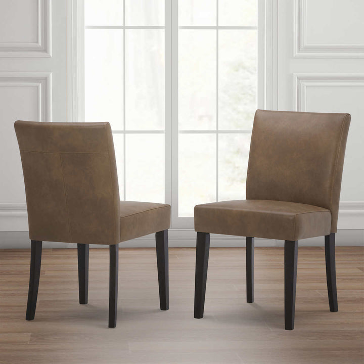 Beckett – Set of 2 contemporary dining chairs