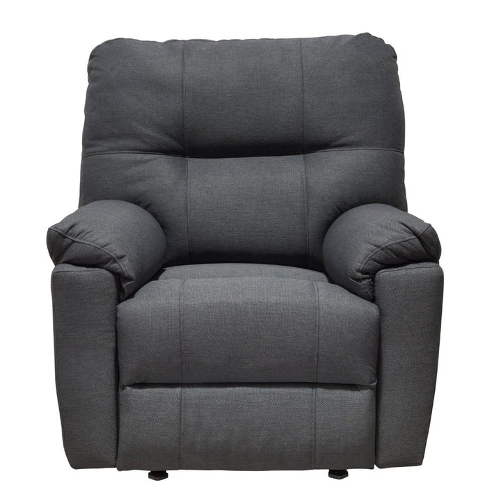 Minhas -  Pulsar fauteuil inclinable manuel moderne, Gris foncé