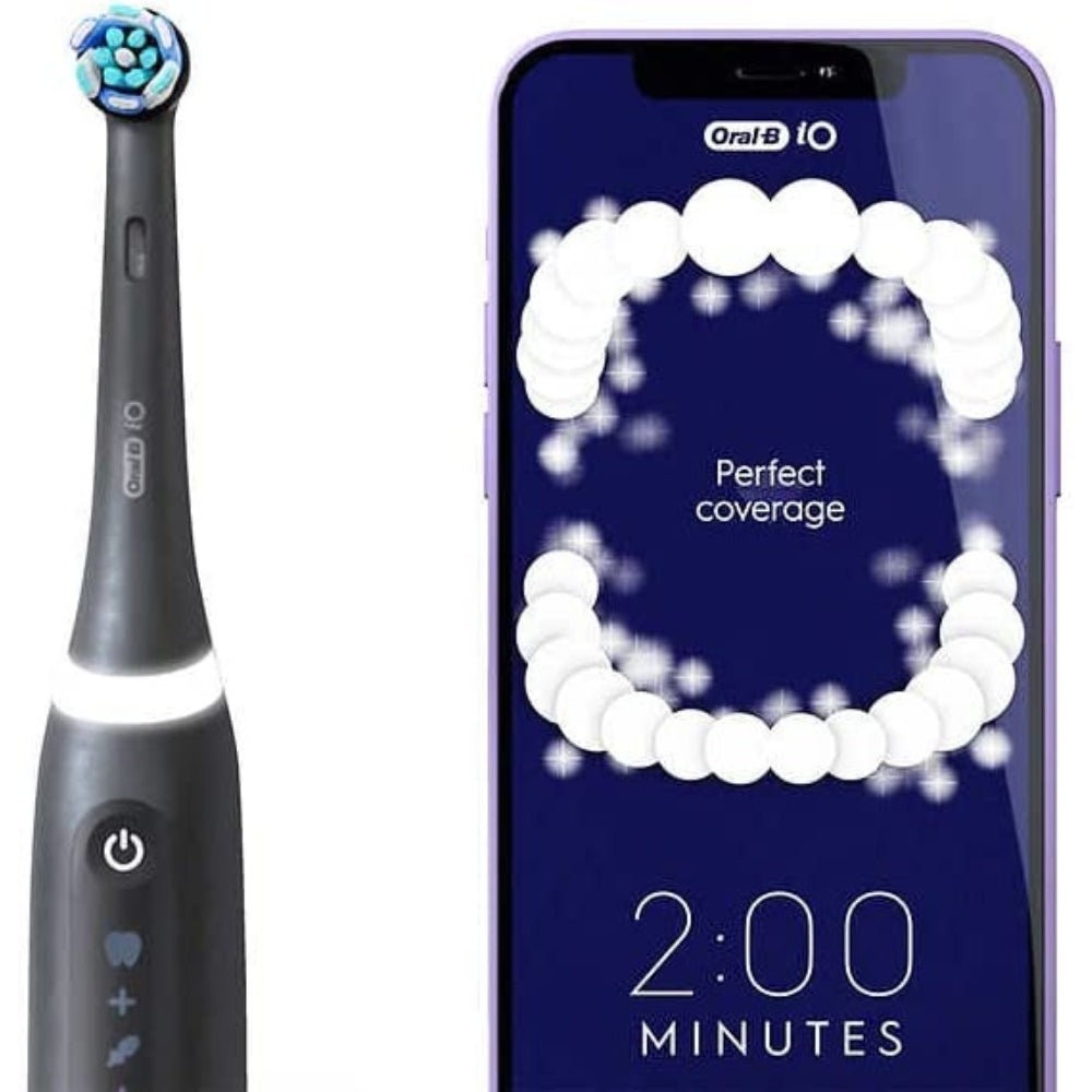 Oral-B - Brosse à dents électrique rechargeable série 5, lot de 2 iO5