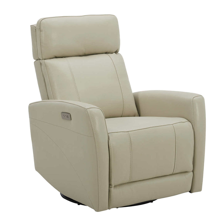 Gilman Creek Furniture Swivel Recliner in Top Grain Leather