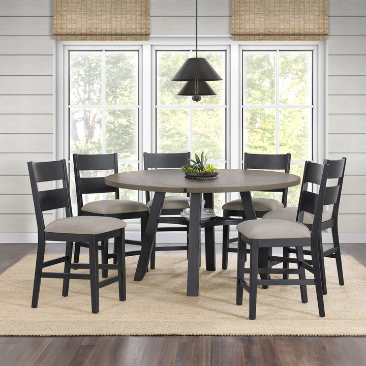 Bayside Furnishings - Mobilier 7 pièces pour salle à manger