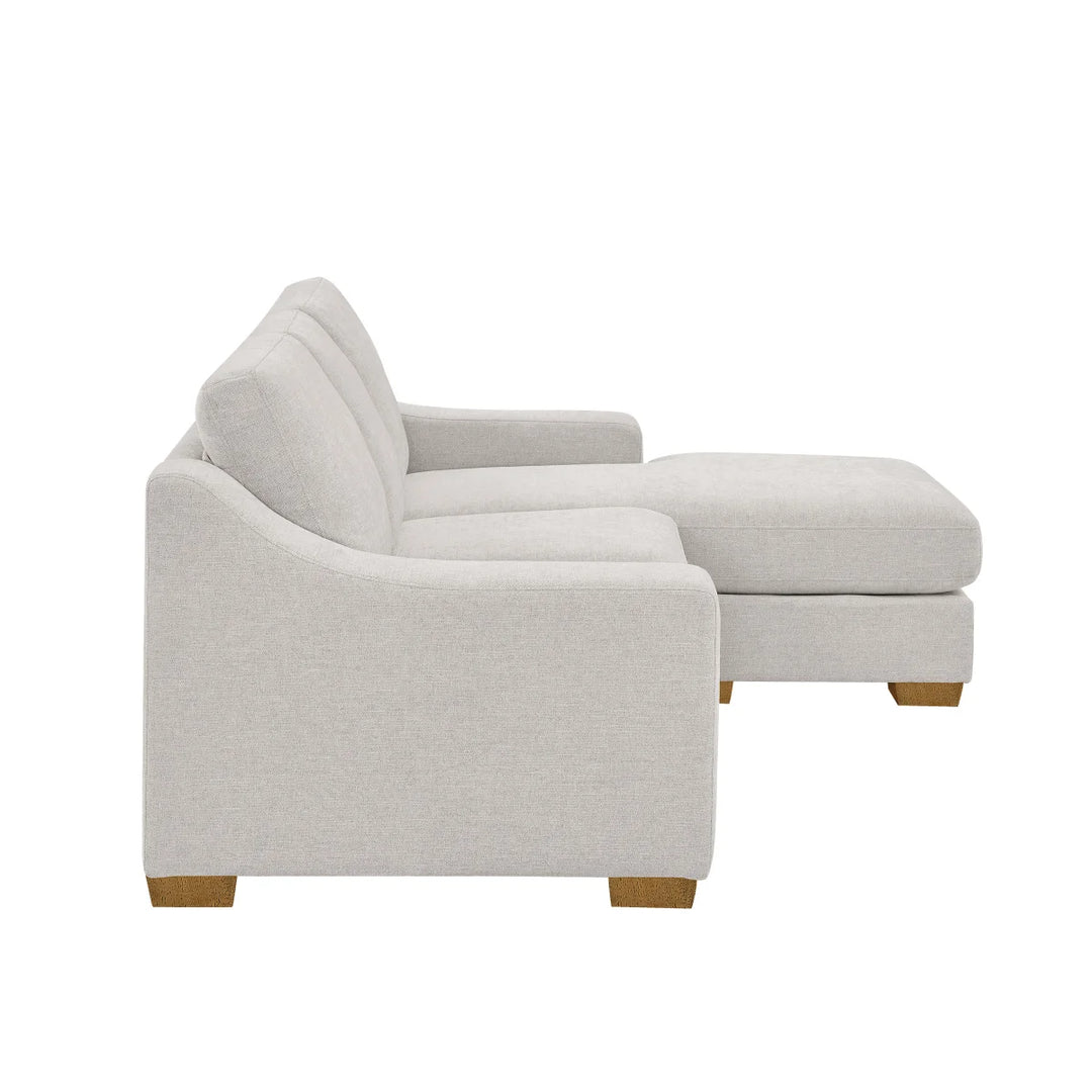 Thomasville - Sofa chaise réversible 2-piéces en tissu Dillard