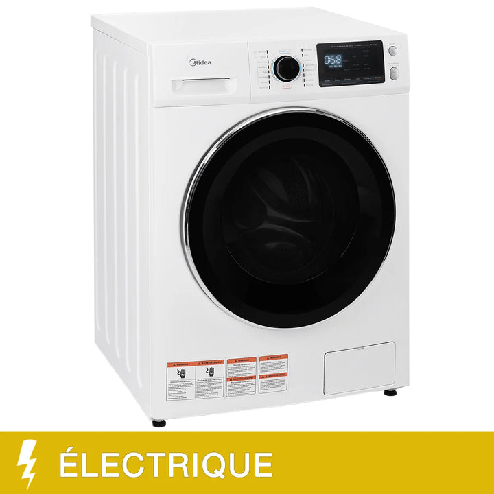 Midea - Combiné tout en un laveuse-sécheuse sans ventilation