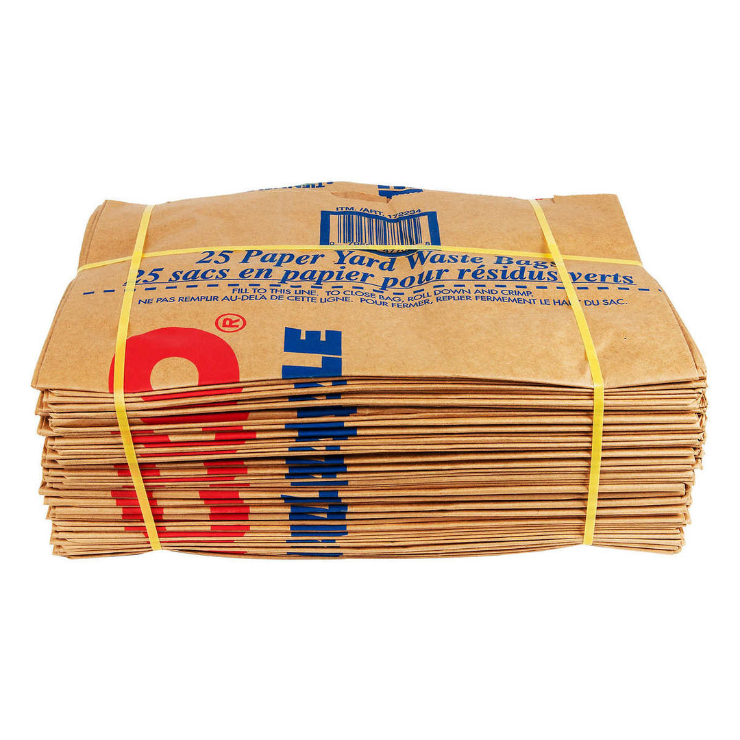 Duro Paper Yard Bags, Pack of 25