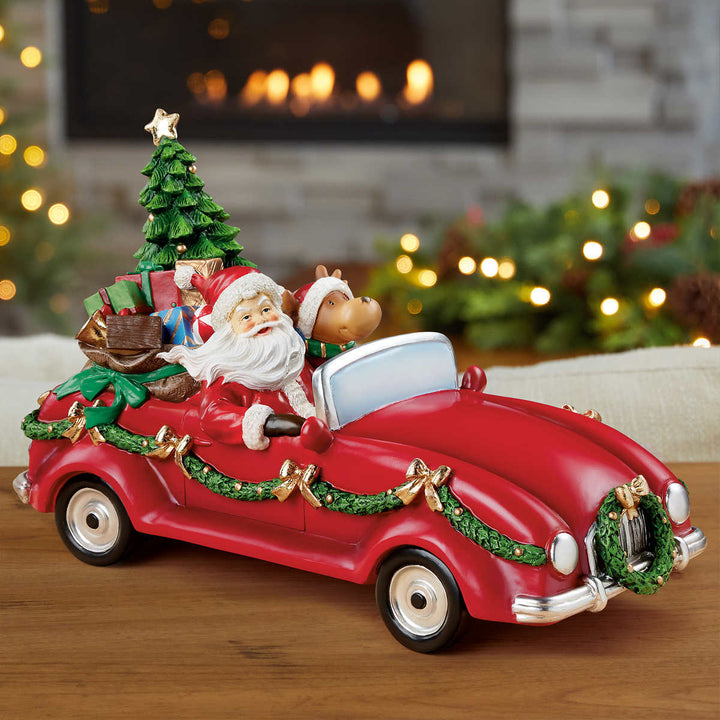 Voiture du Père Noël