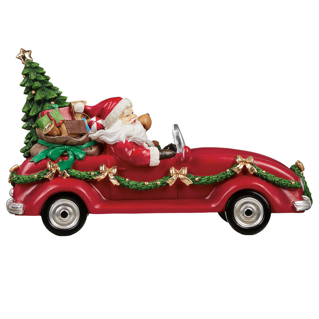 Voiture du Père Noël