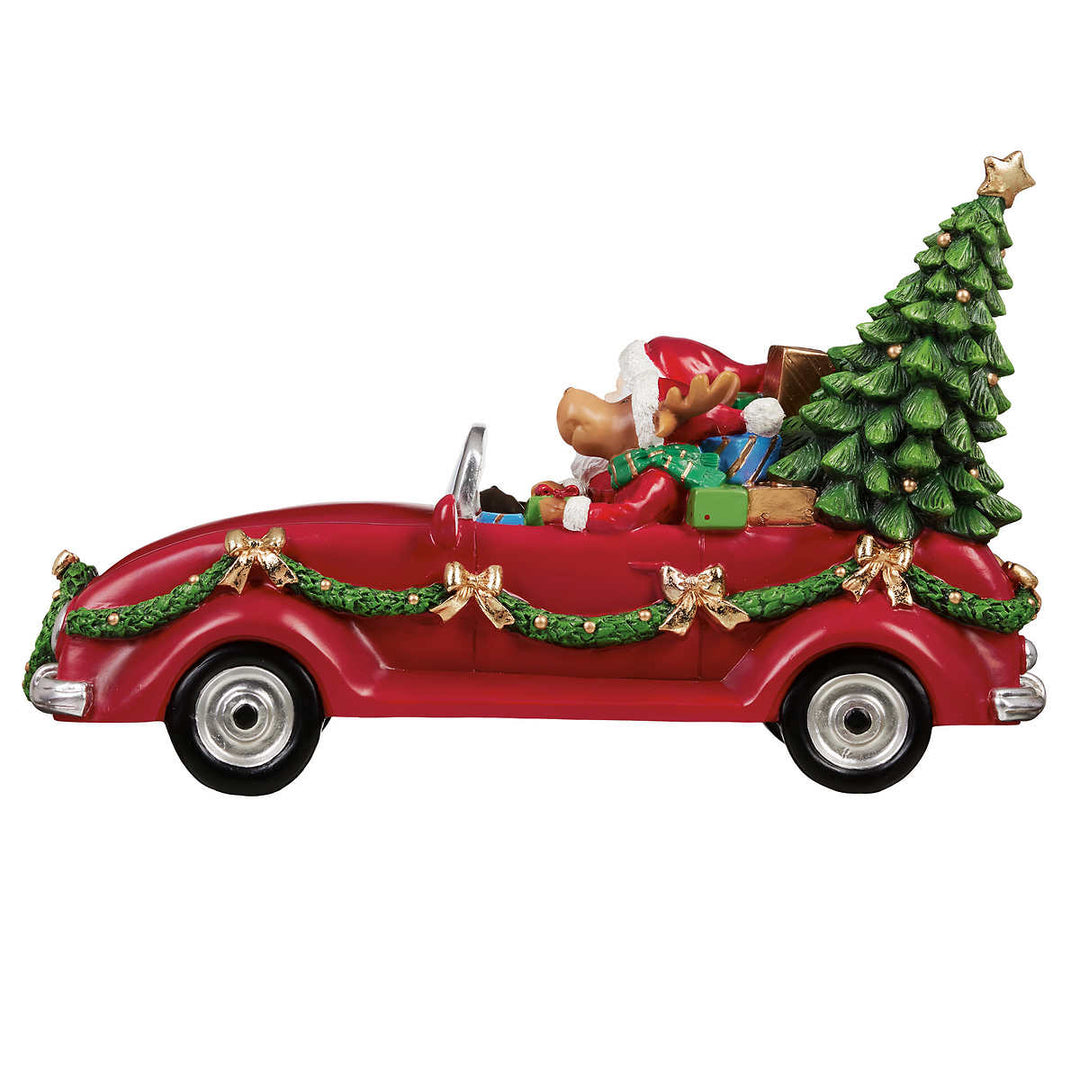 Voiture du Père Noël