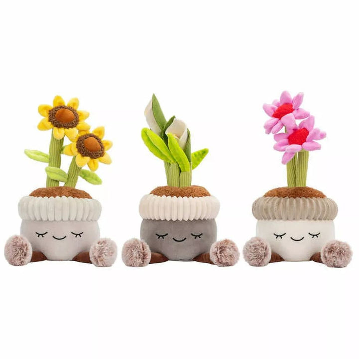 Russ Potted Plant Plush Set