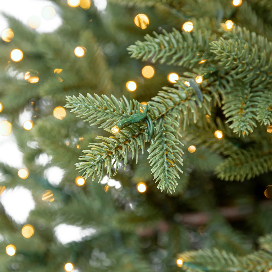 Sapin de Noël artificiel pré-éclairé à DEL scintillantes