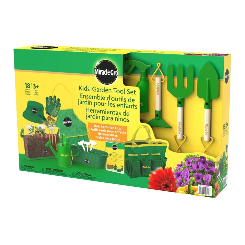 Miracle-Gro - Ensemble d'outils de jardin pour enfants