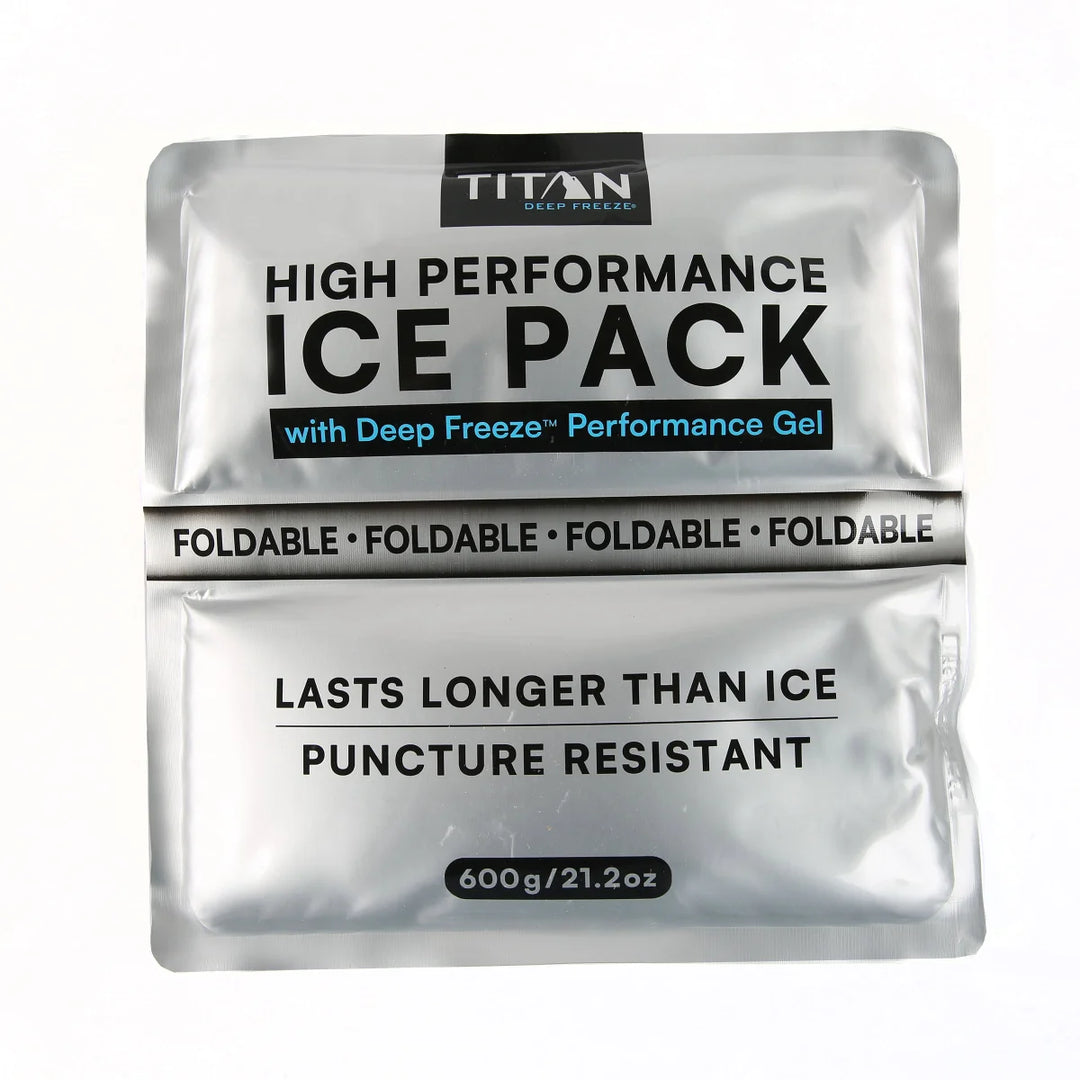 Titan - Ensemble de 8 compresses de glace haute performance