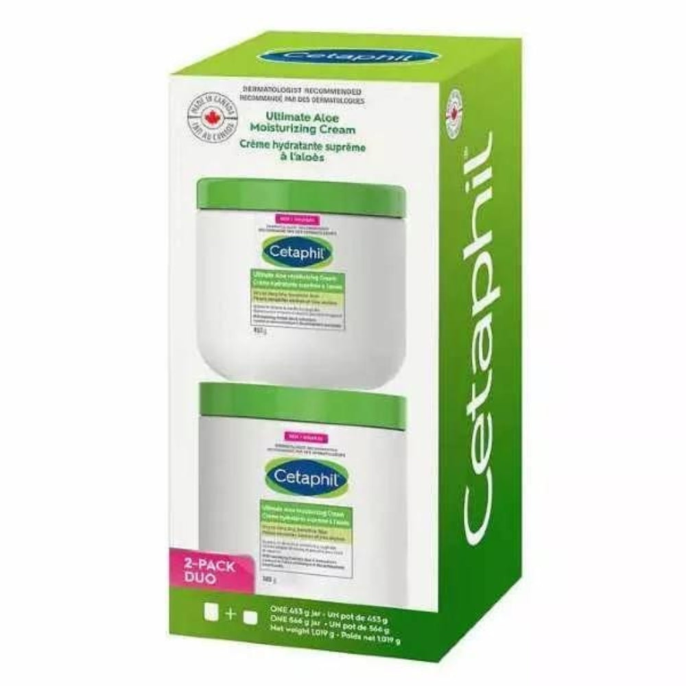 Cetaphil Ultimate Aloe Moisturizing Cream - 2-Pack