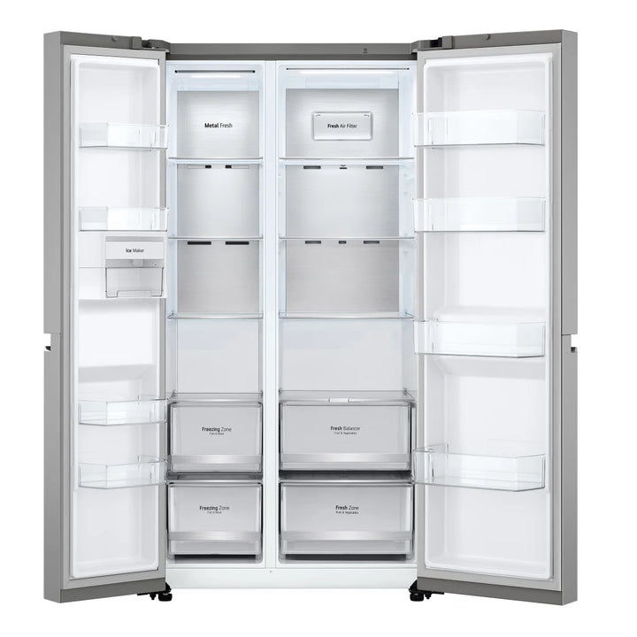 LG Side-by-Side Refrigerator with DoorCooling+