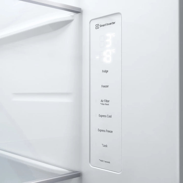 LG Side-by-Side Refrigerator with DoorCooling+