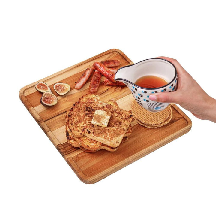 Teakhaus 5-Piece Teak Wood Serving Board Set