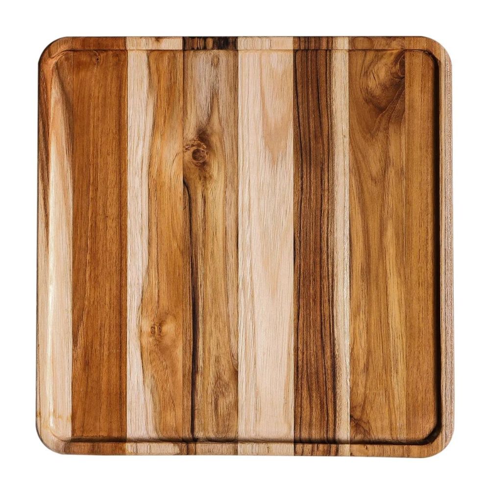 Teakhaus 5-Piece Teak Wood Serving Board Set