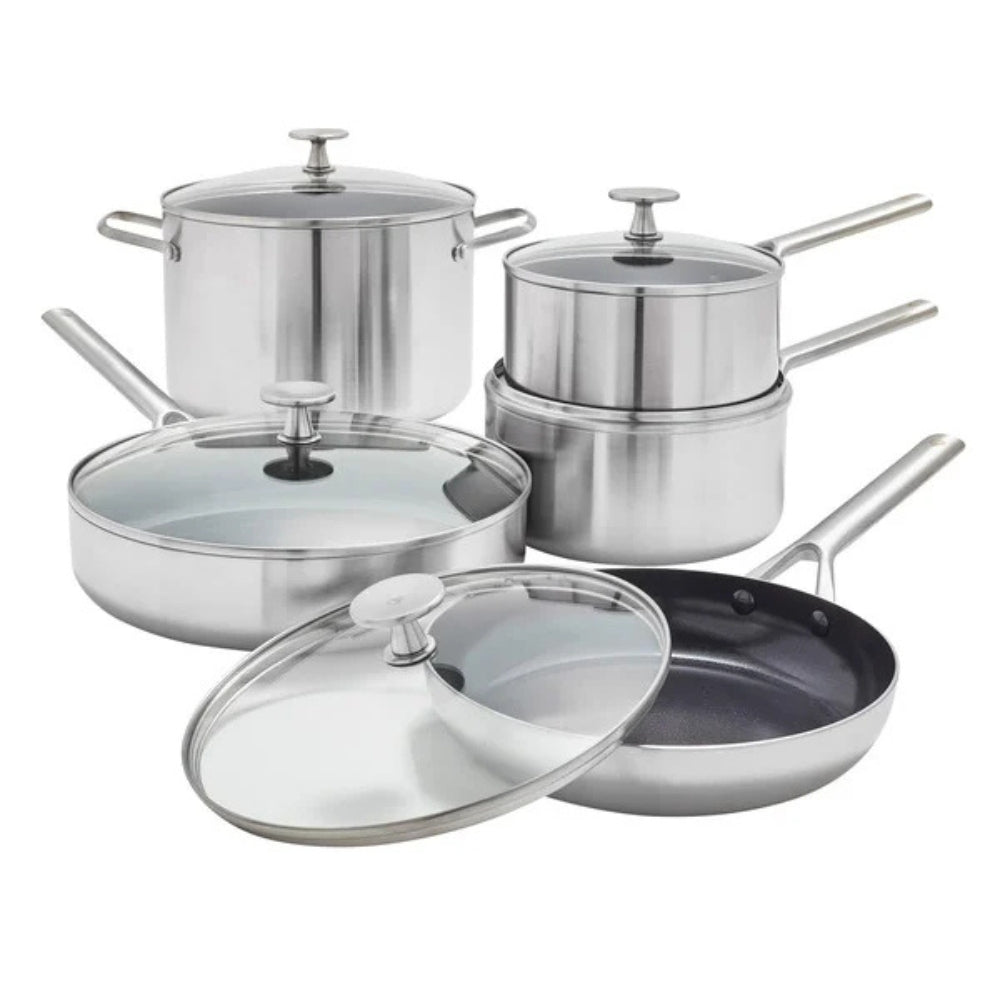 Blue Diamond 10-Piece Cookware Set