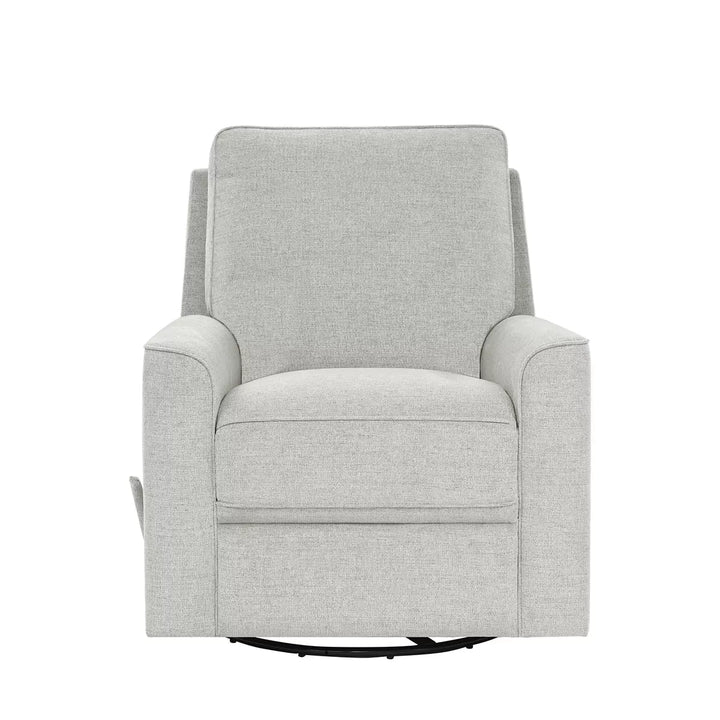 True Innovations - Fauteuil inclinable pivotant en tissu gris Paxley