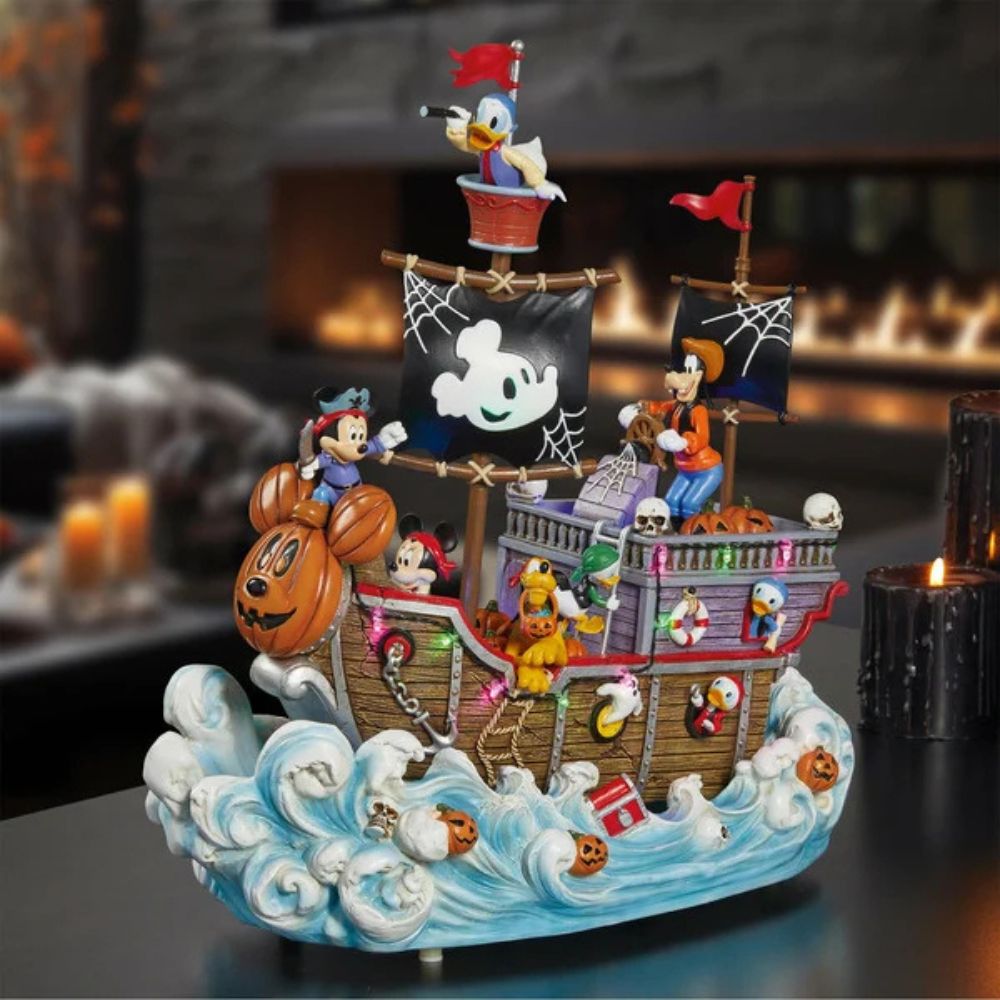 Disney Animated Pirate Ship with Lights and Music