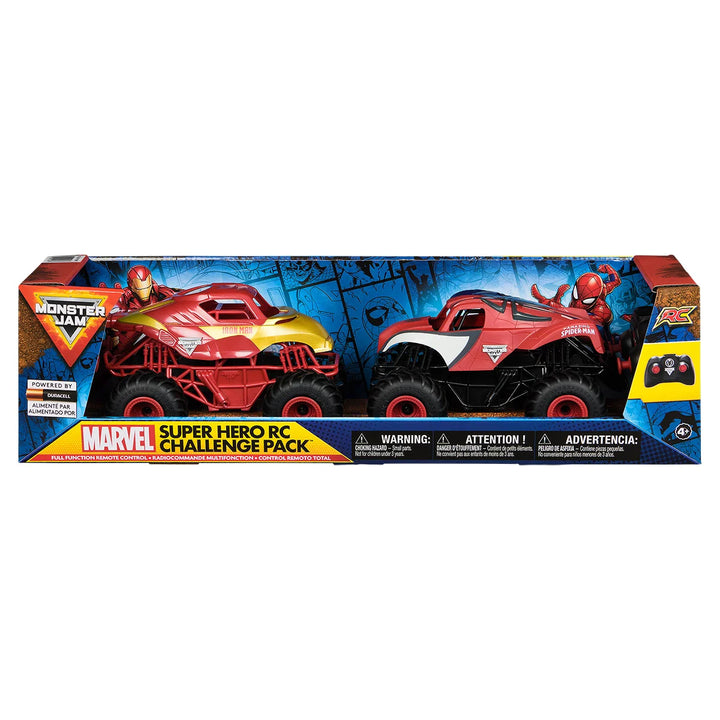 Marvel - Coffret Monster Jam Super Hero RC Challenge