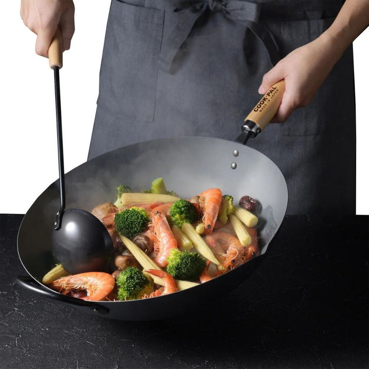 Cook-Pal - Wok en acier au carbone