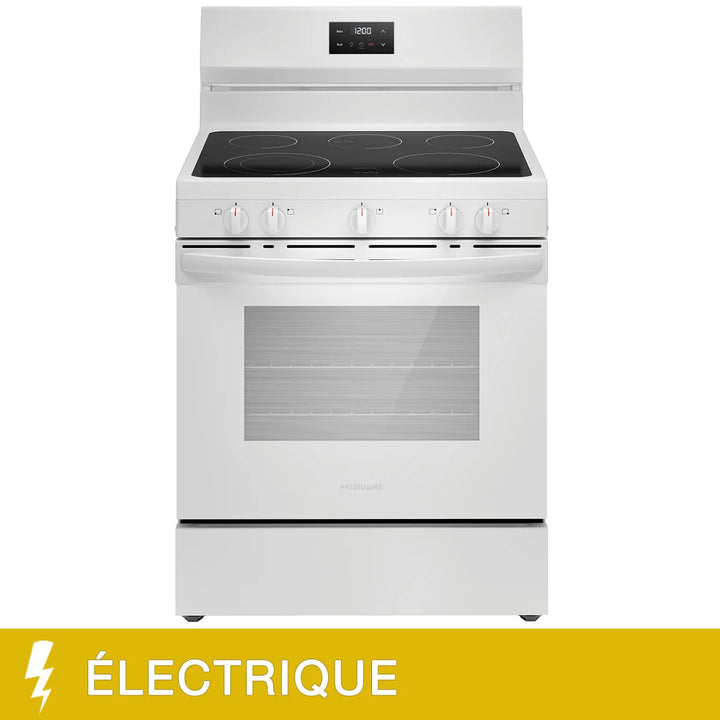 Frigidaire - Cuisinière électrique à 5 brûleurs