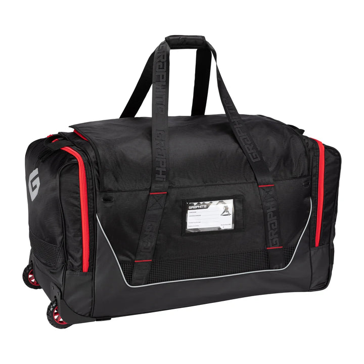 Graphite Wheeled Hockey Bag