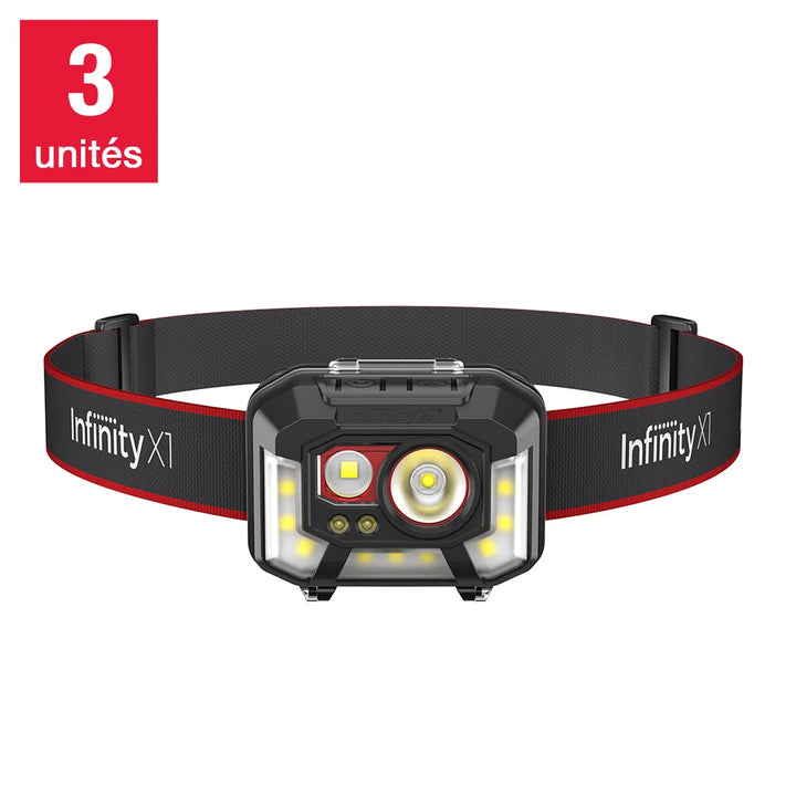 Infinity X1 - Lampes frontales paquet de 3