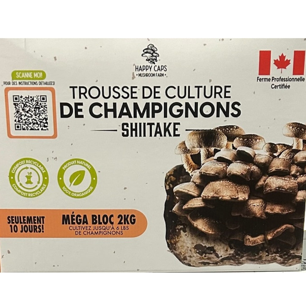 Happy caps - Trousses de culture de champignons