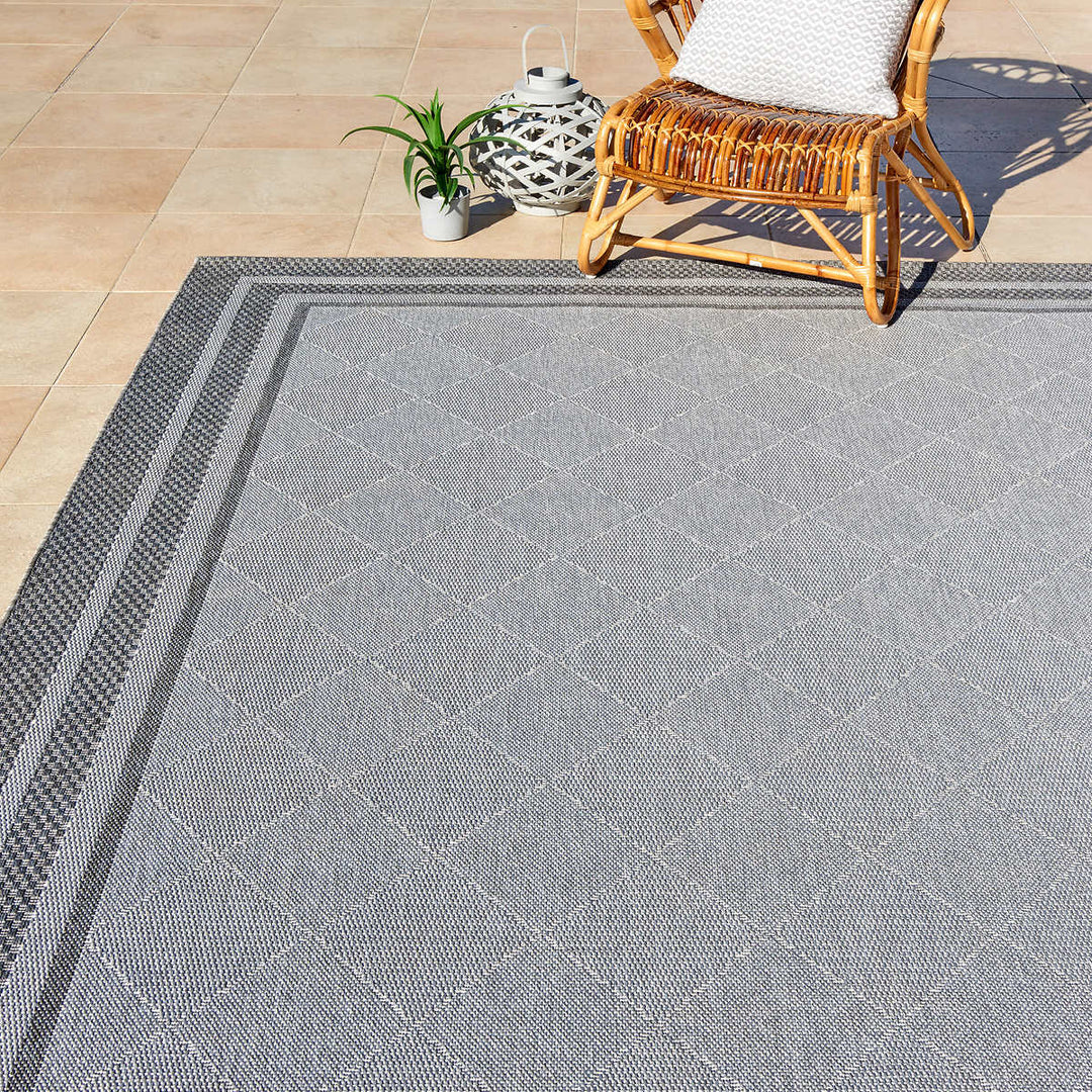 Gertmenian - Tapis extérieur gris Astrid de la collection Toscana