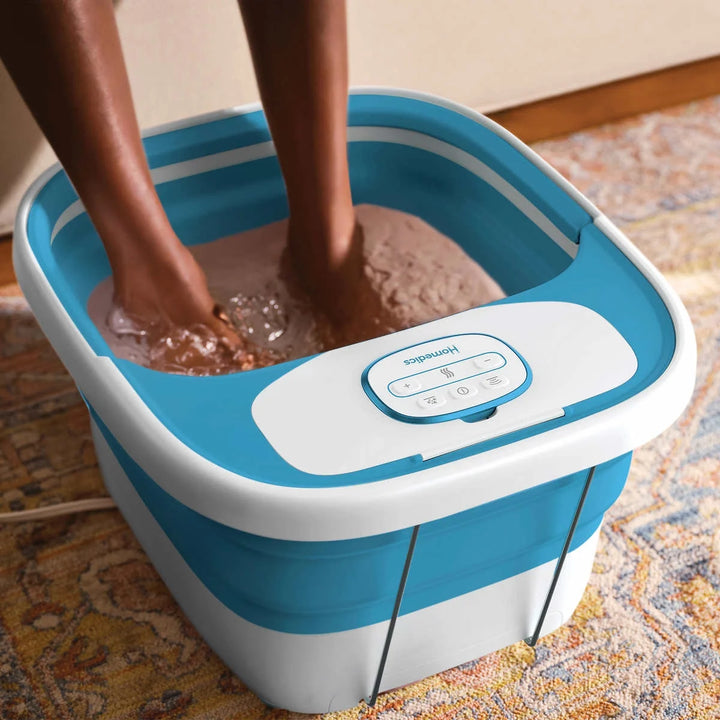 Homedics - Bain de pieds pliable chauffant