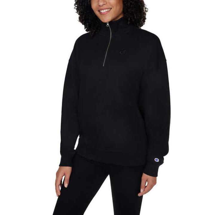 Champion - Women's Half Zip Sweater