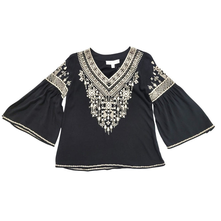 Chelsea & Theodore Embroidered Top